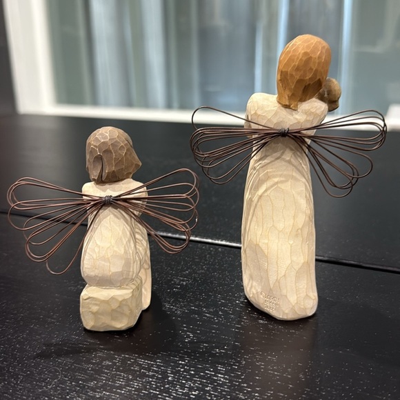 Willow Tree by Susan Lordi Angel of Caring & Angel of Friendship Statue Figurine - Picture 4 of 9